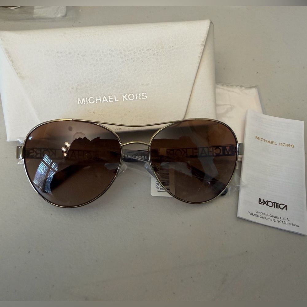 New Michael Kors MK5003 Cagliari Aviator sunglasses